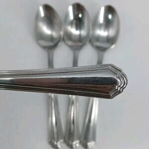4X Tbsp Lenox ARCHWAY Table Spoons Hollow Handle French Stainless